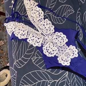 Low cut and open back one piece bathingsuit